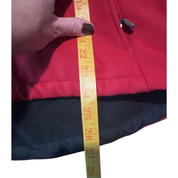 Marmot Men's Softshell Gravity Jacket Size Small Red Grey GORP Winter - Picture 5 of 7